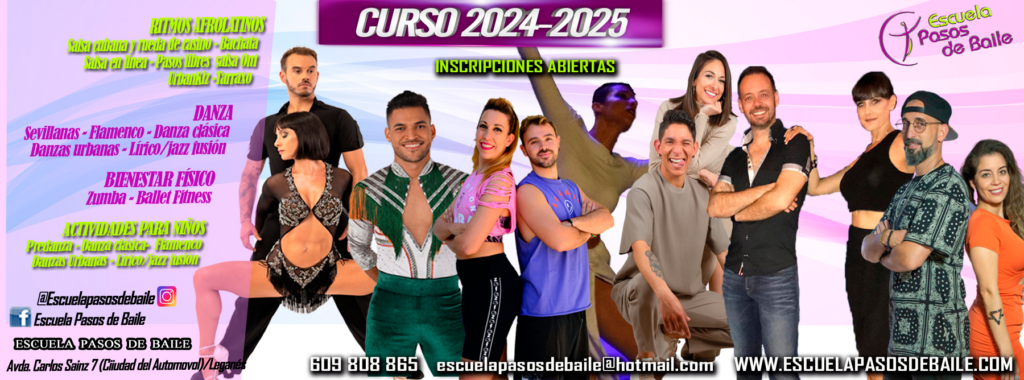 Comienzo curso 2024-25 - Escuela Pasos de Baile